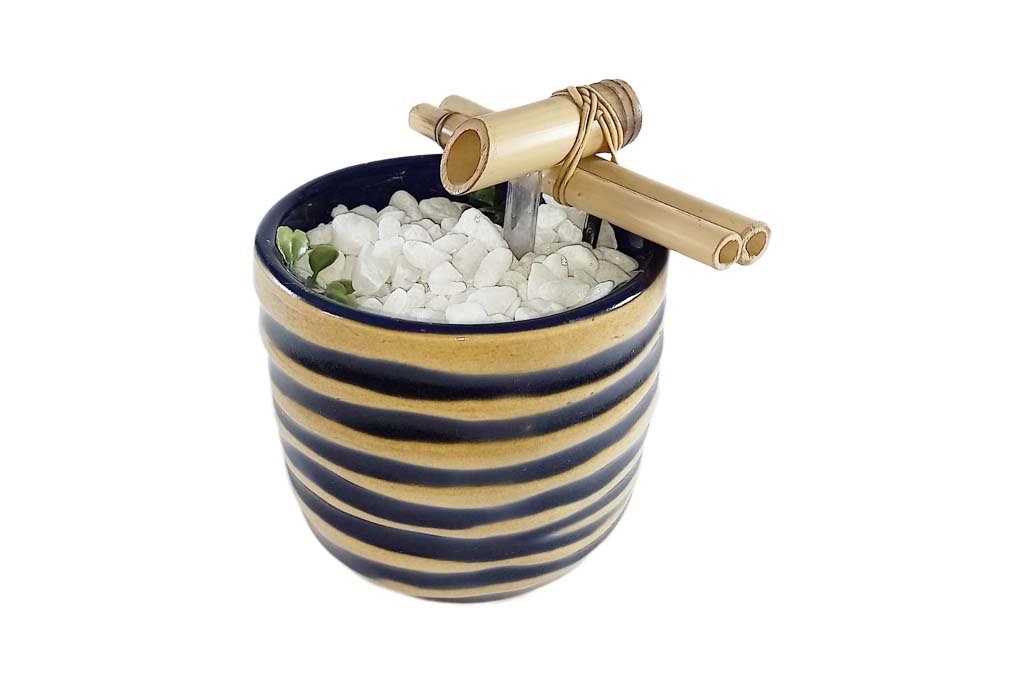 Fonte Decorativa de Agua Cascata Feng Shui Europa