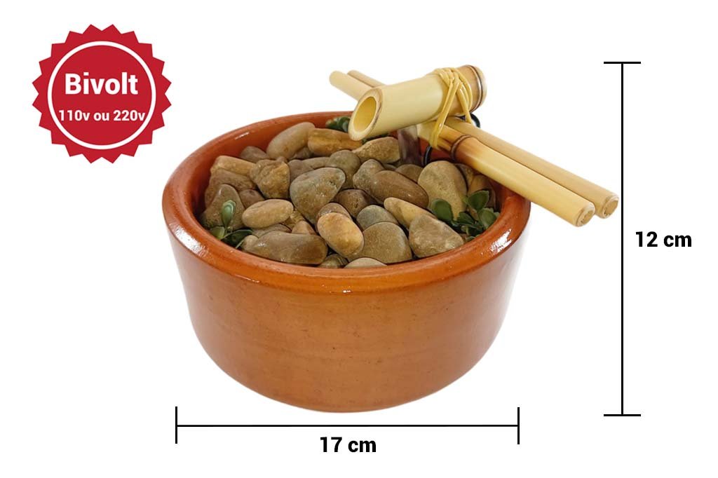 Fonte Natural P 5 com medidas