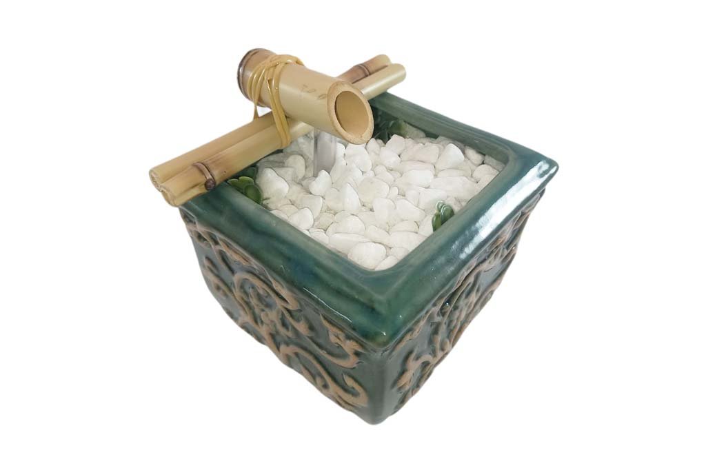 Grega Verde 3 1024x682 Media Fonte Decorativa de Agua Cascata Feng Shui Grega Verde