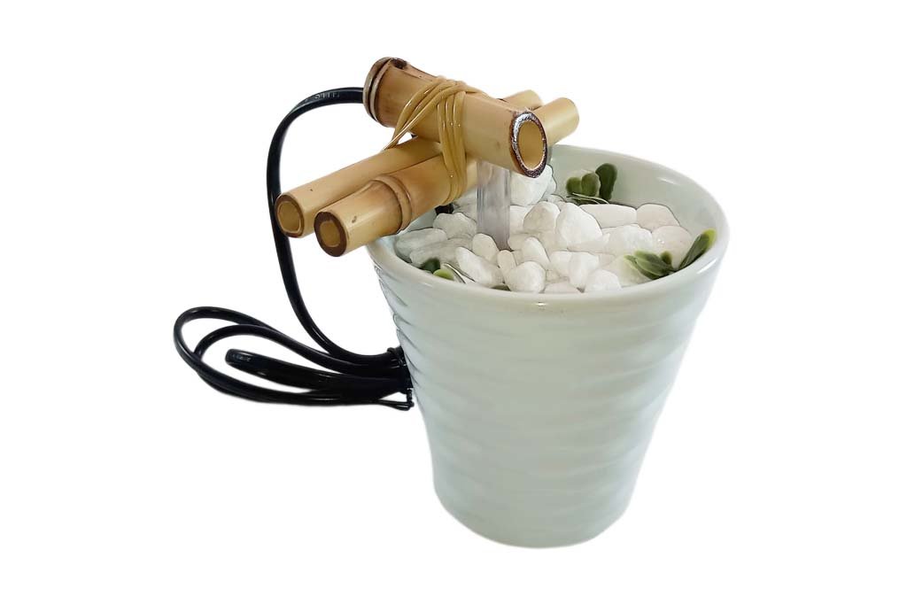 Ocean Branca 3 1024x682 Media Fonte Feng Shui Cascata Decorativa de Agua Ocean