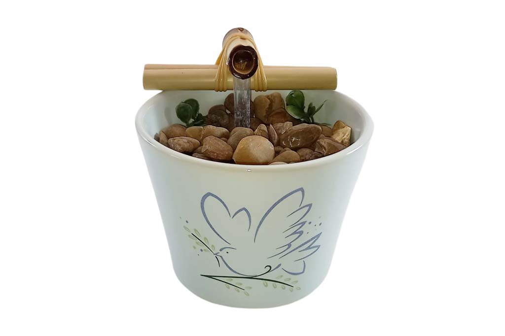 Pomba Paz 1 1024x682 Media Fonte Feng Shui Cascata Decorativa de Agua Pomba da Paz