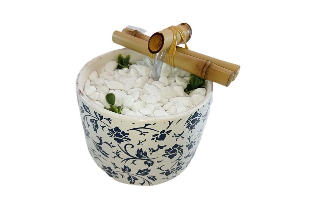 Redonda Grega Ramo Azul 3 1024x682 Media Fonte Feng Shui Cascata Decorativa de Agua Grega Ramo Azul