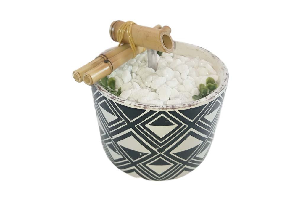 Redonda Losango 3 1024x682 Media Fonte Feng Shui Cascata Decorativa de Agua Losango