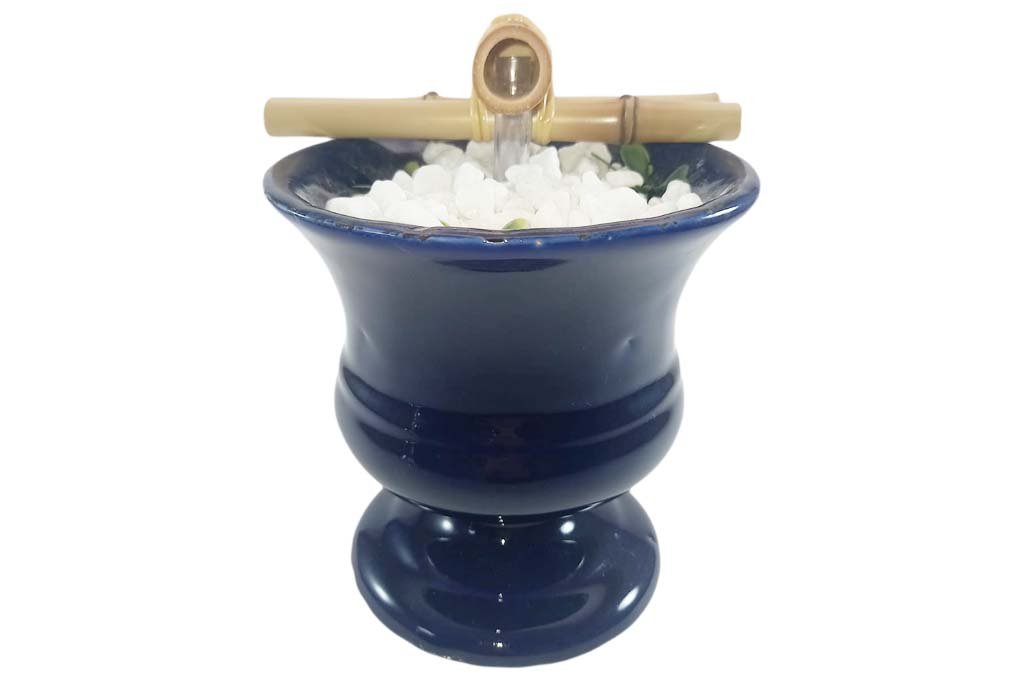 Taça Paris Azul 1 1024x682 Media Fonte Feng Shui Cascata Decorativa de Agua Taça Paris