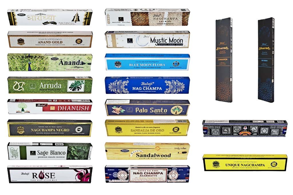 Incensos Todos Juntos Kit de Incensos Indianos