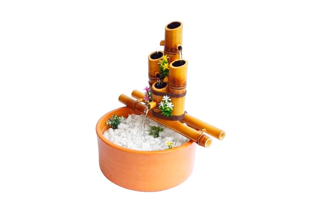 Fonte Decorativa Natural 5 Quedas Torre