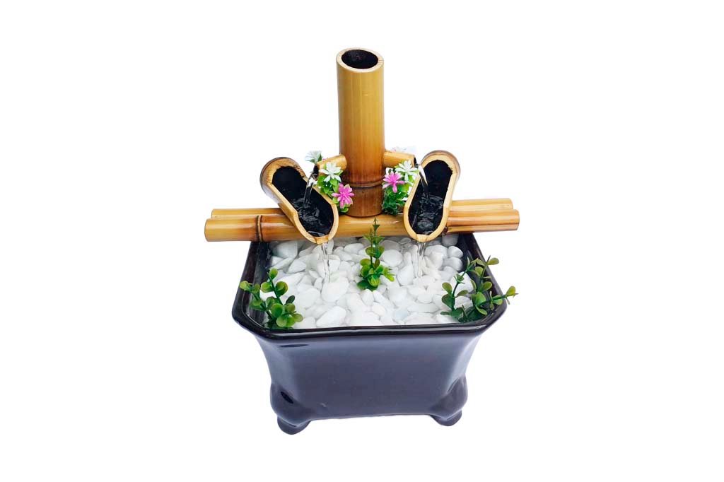 Renascença 2 Quedas Bica Dupla Preta 1 1024x682 Media Fonte Feng Shui Renascença 2 Quedas Bica Dupla Preta