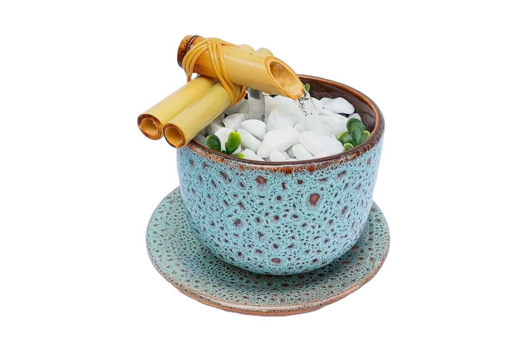 Xicara Aquamarine 1 1024x682 Media Fonte Decorativa Xícara Aquamarine