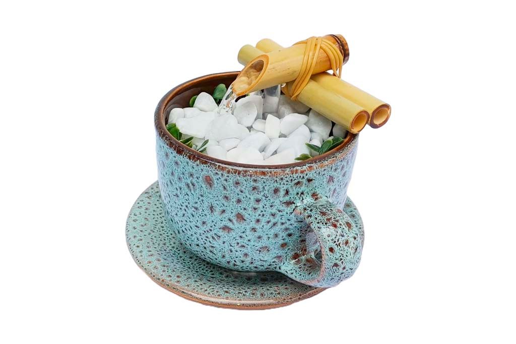 Xicara Aquamarine 2 1024x682 Media Fonte Decorativa Xícara Aquamarine