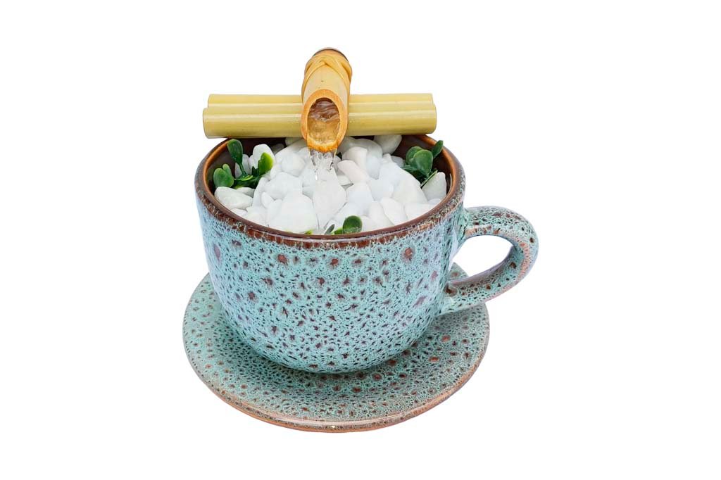 Xicara Aquamarine 3 1024x682 Media Fonte Decorativa Xícara Aquamarine