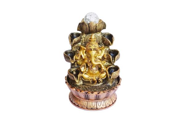 Fonte Feng Shui Ganesha 7 Quedas