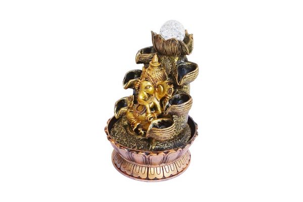 Fonte Feng Shui Ganesha 7 Quedas