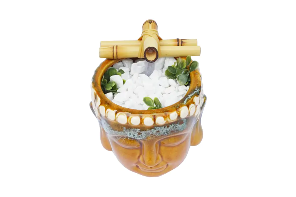 Buda Laranja e Azul 1A 1024x682 60 branca Fonte de Água Buda Laranja e Azul