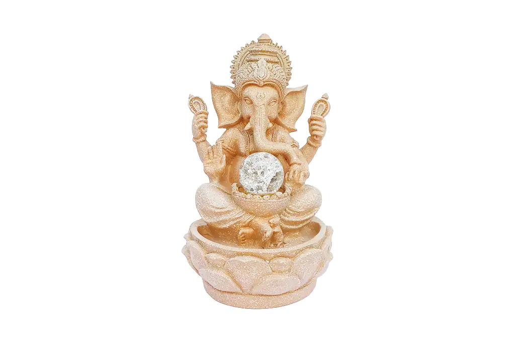 Fonte Cascata Ganesha com Esfera