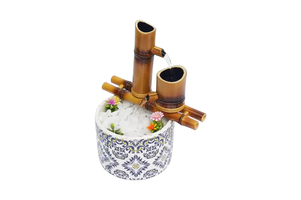 Azulejo Portugues 2 Quedas Azul e Amarelo 3 1024x682 Media 1 Fonte de Água Azulejo Português 2 Quedas