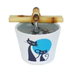 Fonte Bebedouro para Gatos em Cerâmica Bivolt Gatos